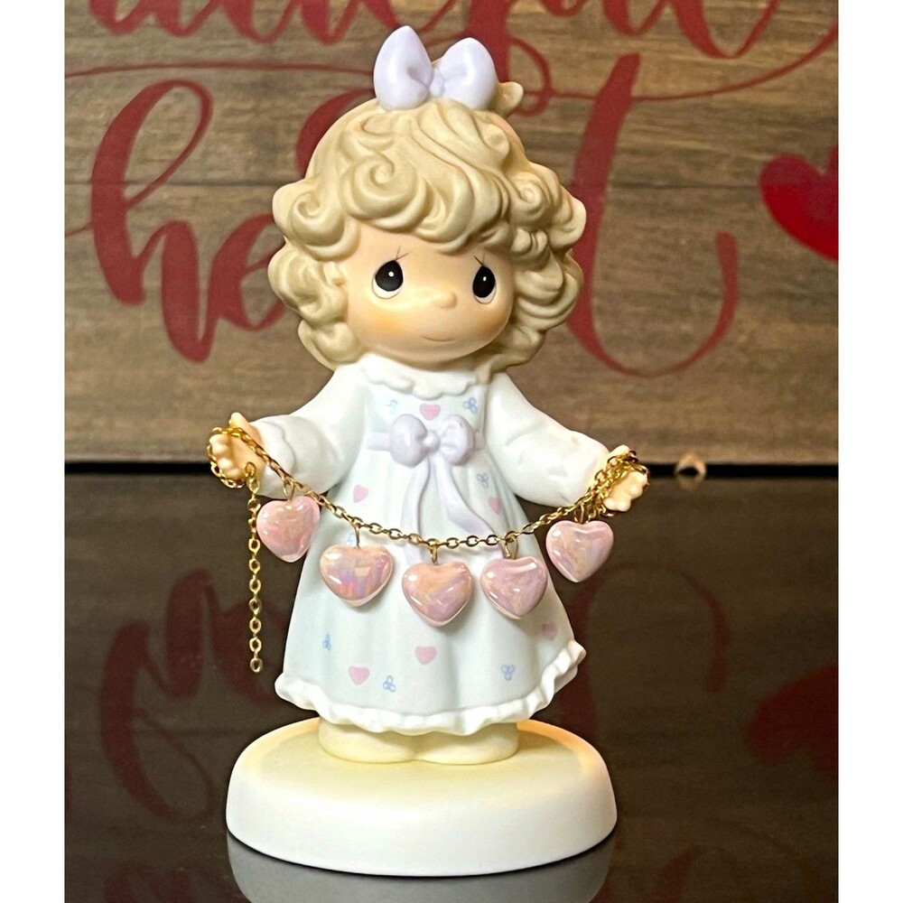 Precious Moments "You Have Touched So Many Hearts" Girl Figurine 261084B 2001